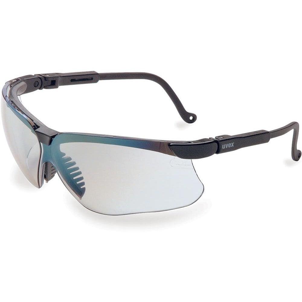 Uvex Genesis Safety Glasses with Vapor Blue and Clear Ultra-Dura Lens-S3240-Safety Glasses USA-7