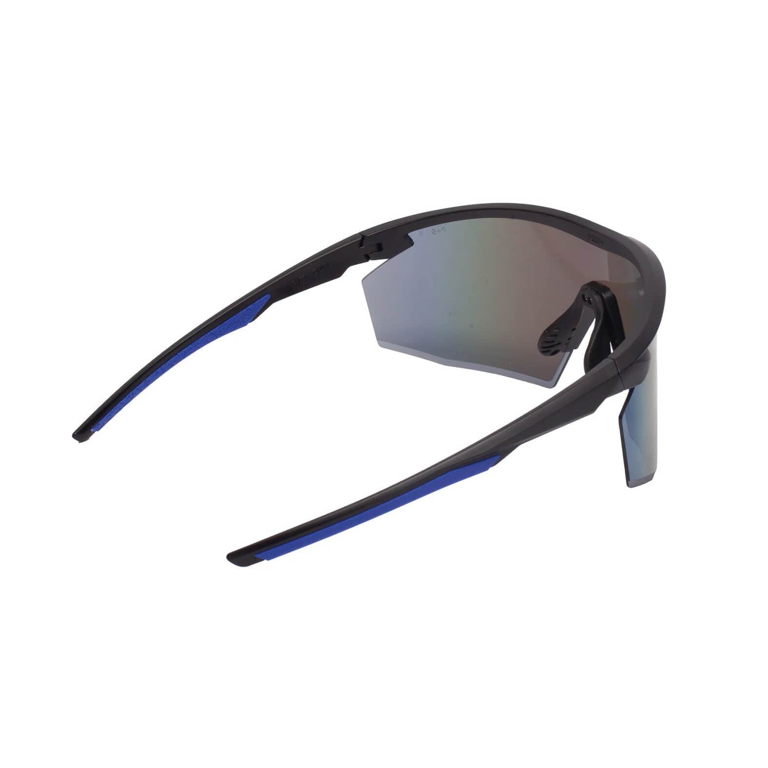 Pyramex PMXSpec Safety Glasses with Matte Black-Blue Frame and Blue Mi