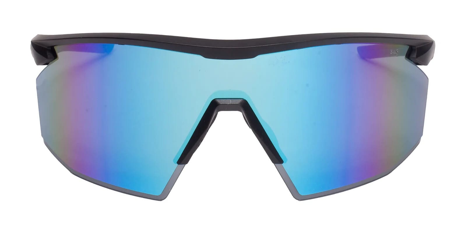 Pyramex PMXSpec Safety Glasses with Matte Black-Blue Frame and Blue Mirror Anti-Fog Lens