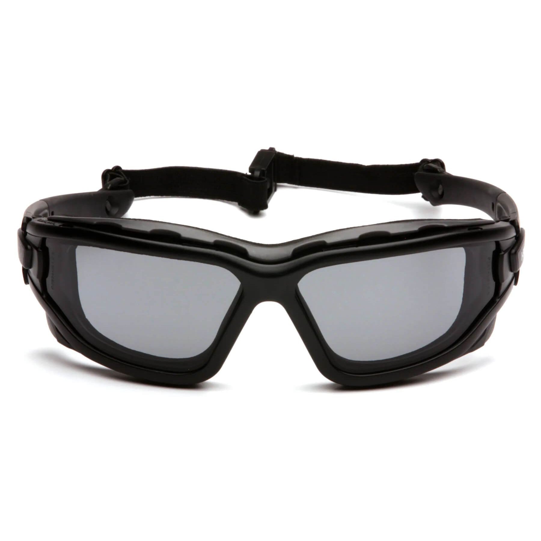 Pyramex I-Force Safety Goggle/Glasses Black Frame Gray Anti-Fog Lenses-SB7020SDT-Safety Glasses USA-3