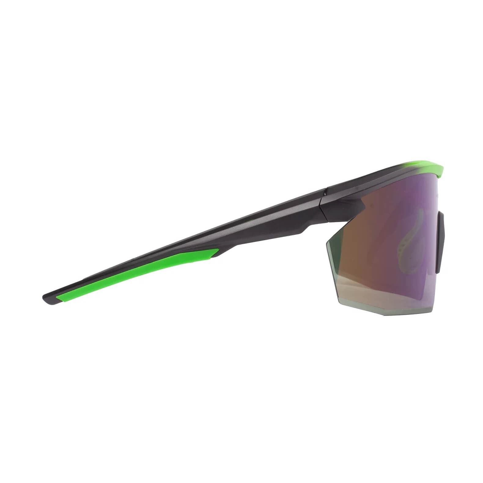 Pyramex PMXSpec Safety Glasses with Matte Black-Green Frame and Green