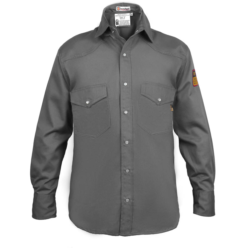 Just In Trend Flame-Resistant Welding Shirt - 100% Cotton