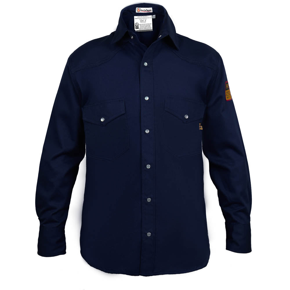 Just In Trend Flame-Resistant Welding Shirt - 100% Cotton