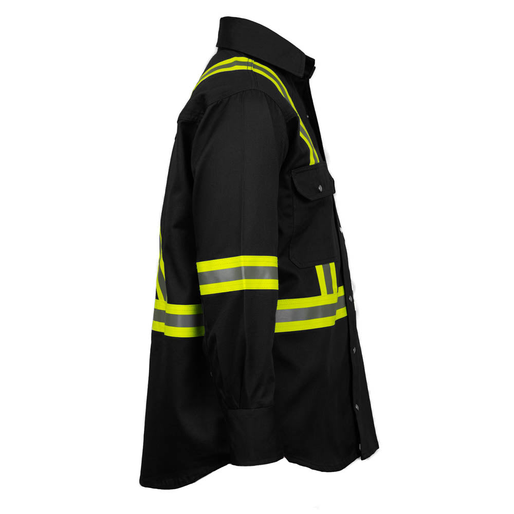 Just In Trend Flame Resistant High Visibility Shirt 100% Cotton