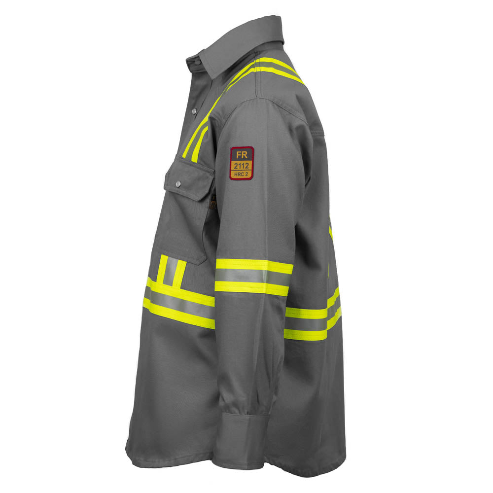 Just In Trend Flame Resistant High Visibility Shirt 100% Cotton