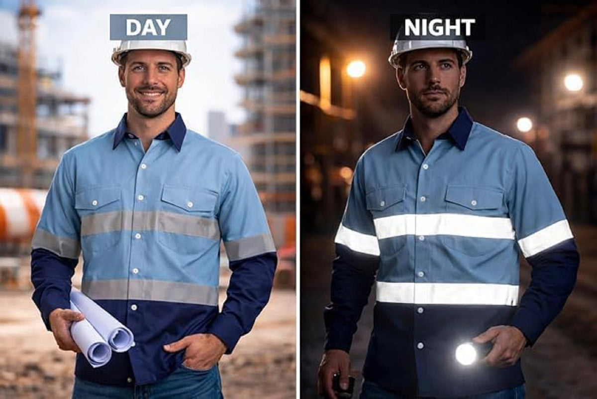 Just In Trend Hi-Vis Reflective Safety Shirt