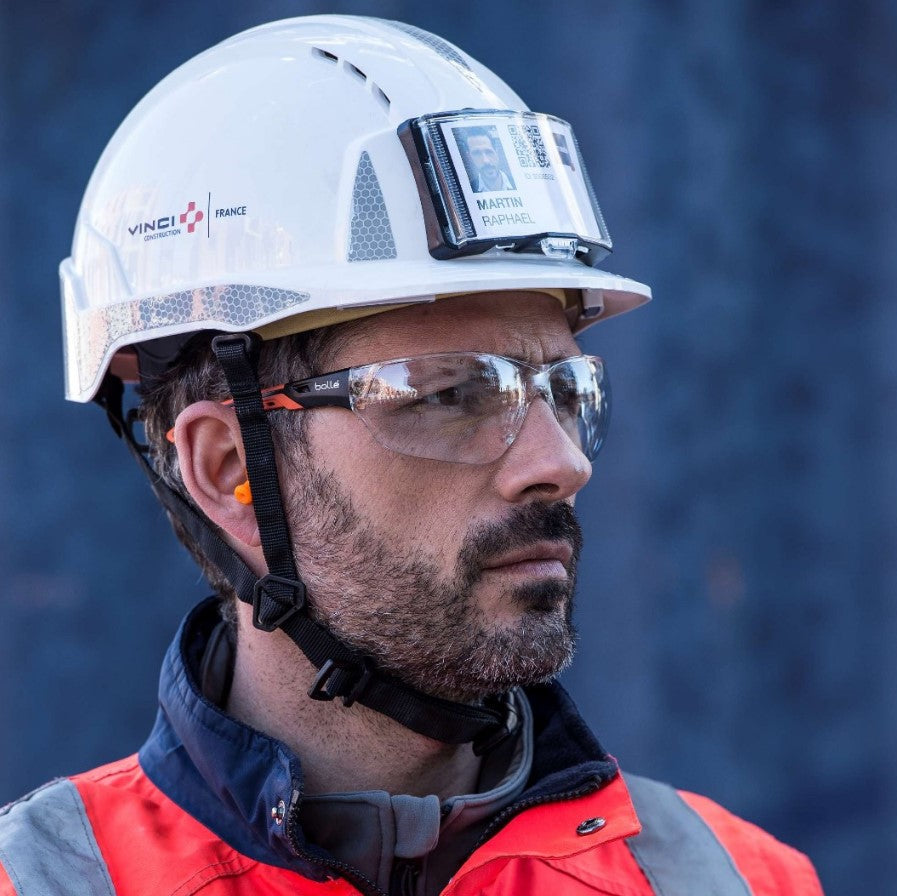 thumbnail image 2 of Bolle Ness Safety Glasses – Anti-Scratch & Anti-Fog Lens, Ultra Wrap-Around Frameless – Made In France 2 of 6