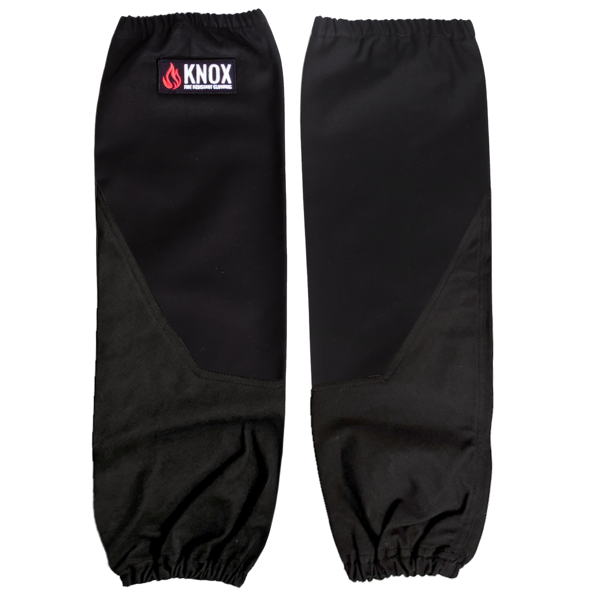 Knox Split Leather FR Welding Sleeves (Black)-sku-45643692900579-Safety Glasses USA-2