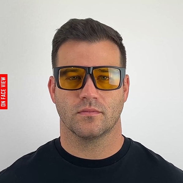 TOROE VALLEY ANSI Z87+ Night-Driving HD Safety Glasses