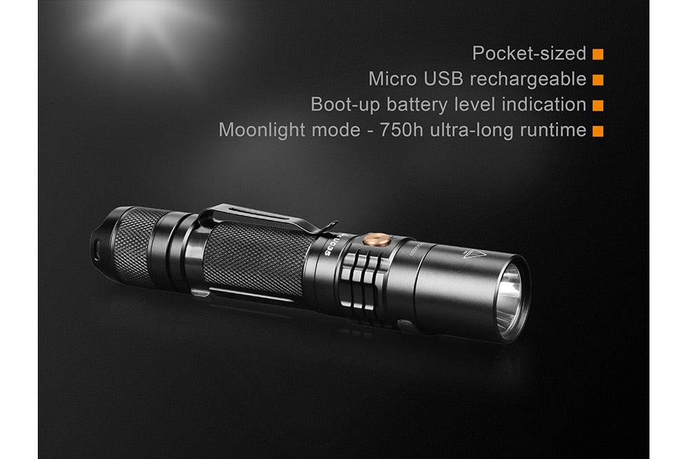 Fenix UC35 V2.0 LED Rechargeable EDC Flashlight - 1000 Lumens