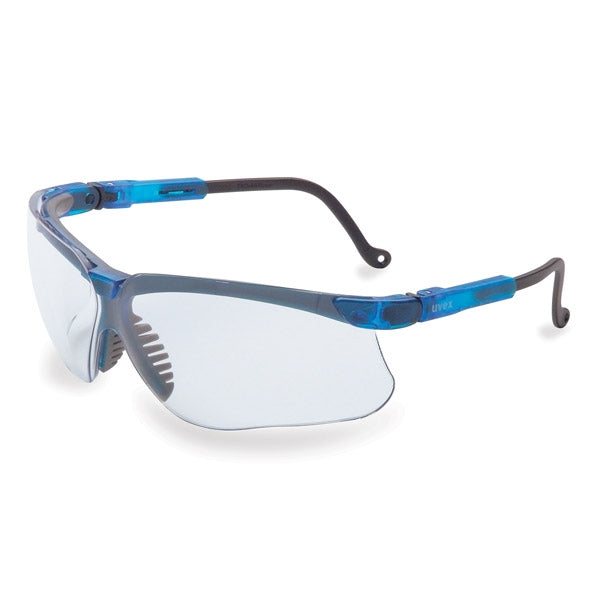 Uvex Genesis Safety Glasses Made in USA-S3240-Blue-Clear-Safety Glasses USA-3