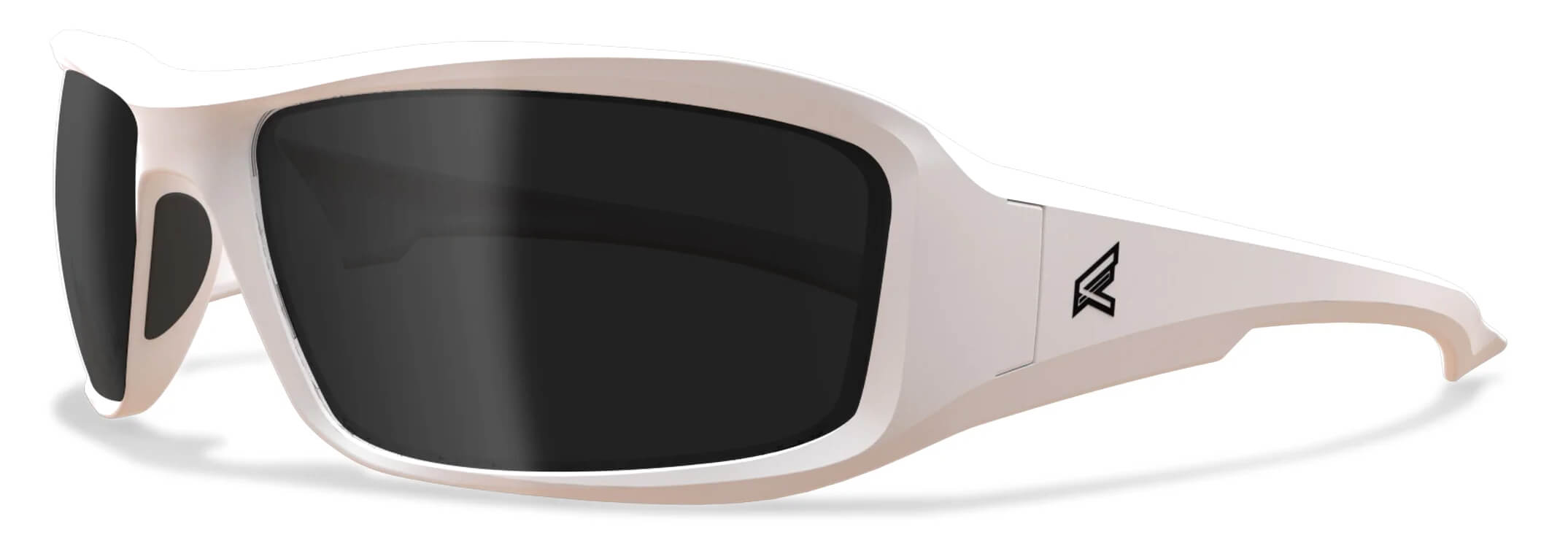 Edge Brazeau Designer Series with White Frame and Smoke Lens