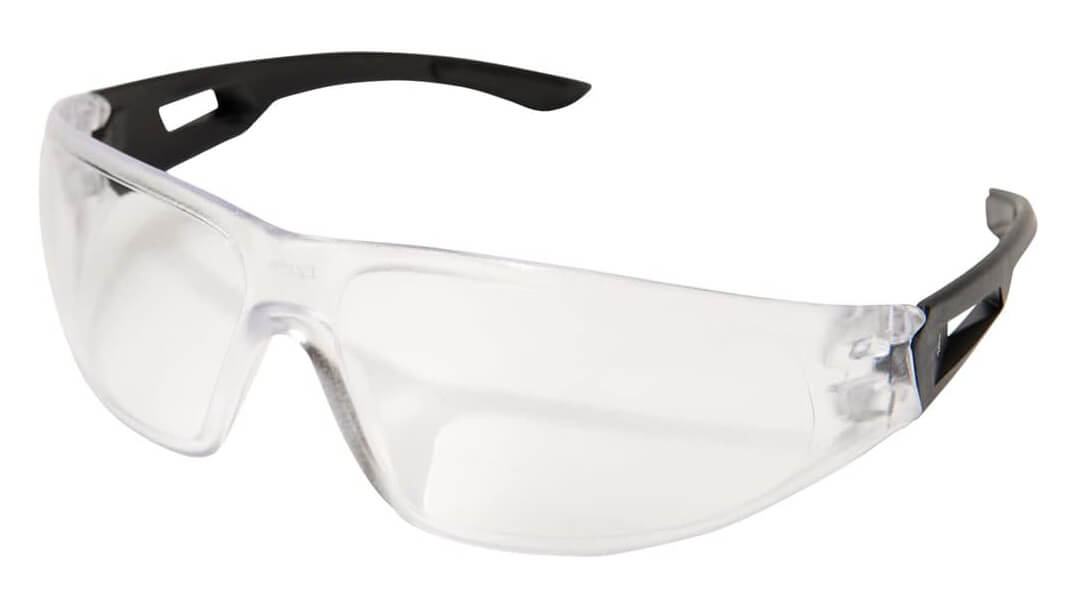 Edge Tactical Eyewear Dragon Fire Safety Glasses Clear Anti-Fog Lens