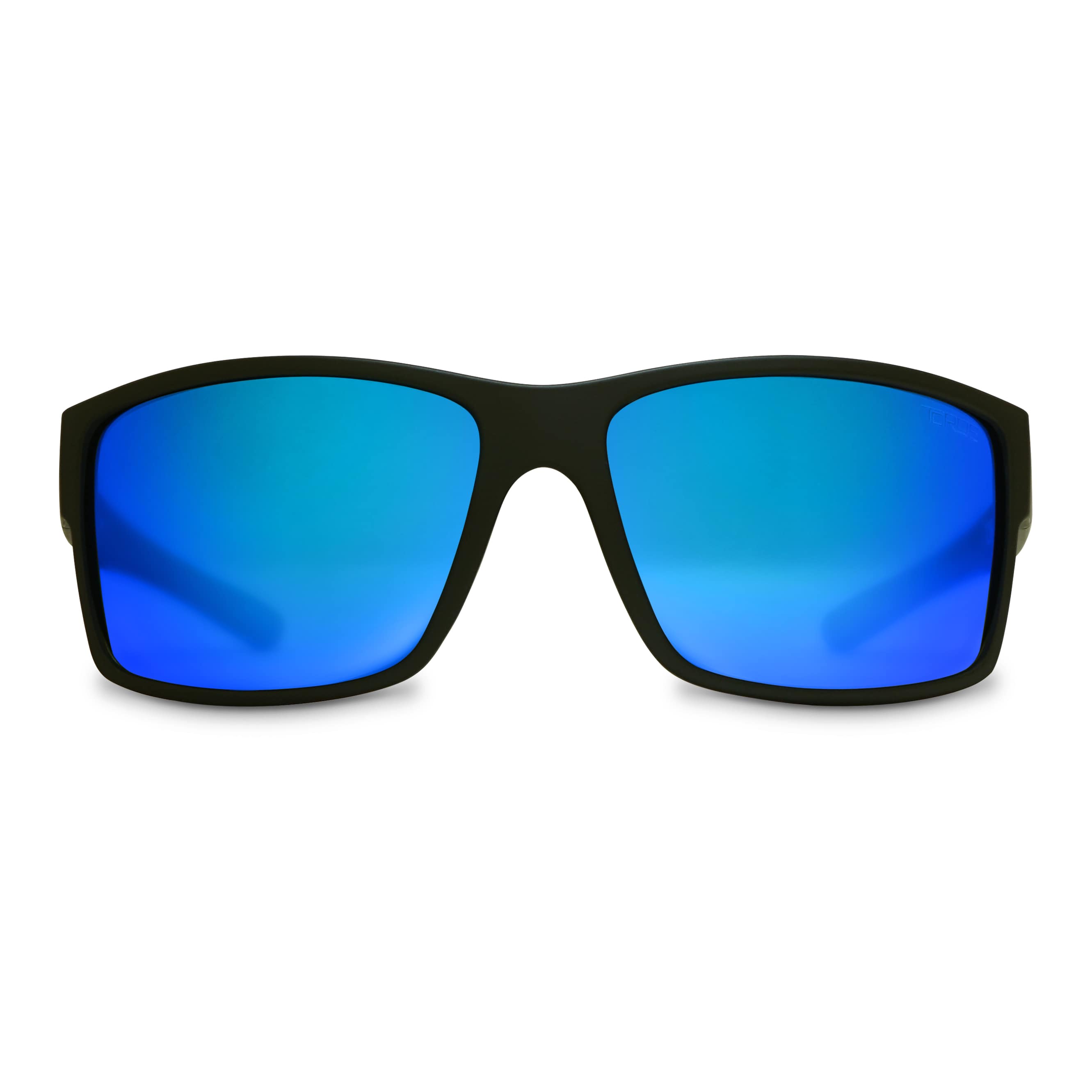 TOROE MOJAVE Blue Mirrored Polarized Sunglasses