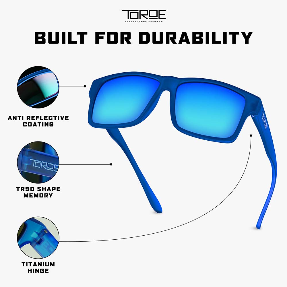 TOROE RANGE FROST BLUE Exclusive Edition Polarized Sunglasses-6