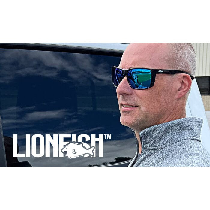 Bullhead Lionfish Safety Glasses with PFT Clear Anti-Fog Lens