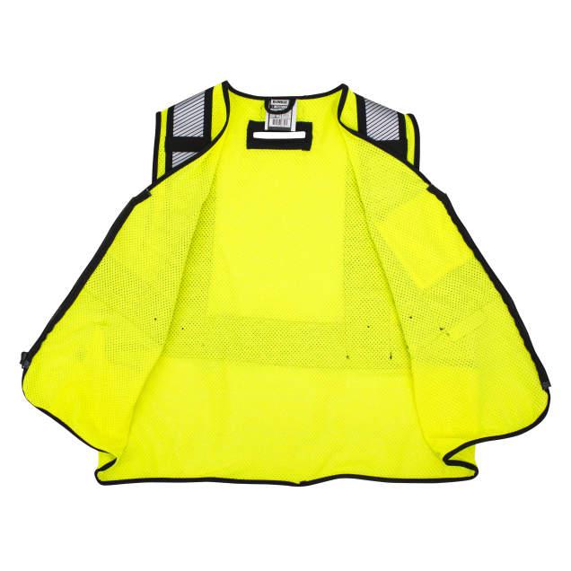 Dewalt DSV971 Type R Class 2 Modacrylic FR Mesh Safety Vest Interior of Vest