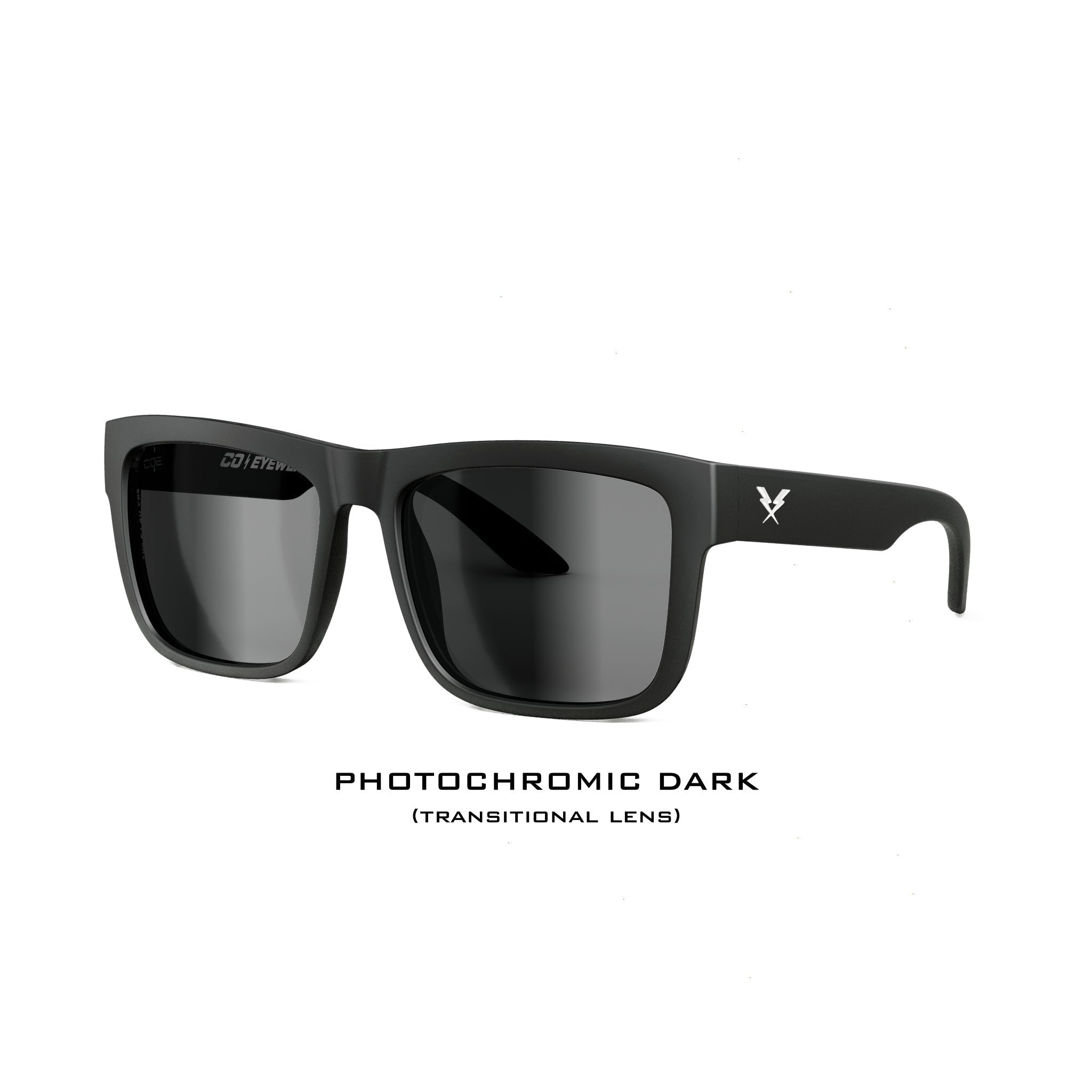 CO Eyewear Drifter Z87 Safety Glasses with Matte Black Frame and Photochromic Lens-Safety Glasses USA-3