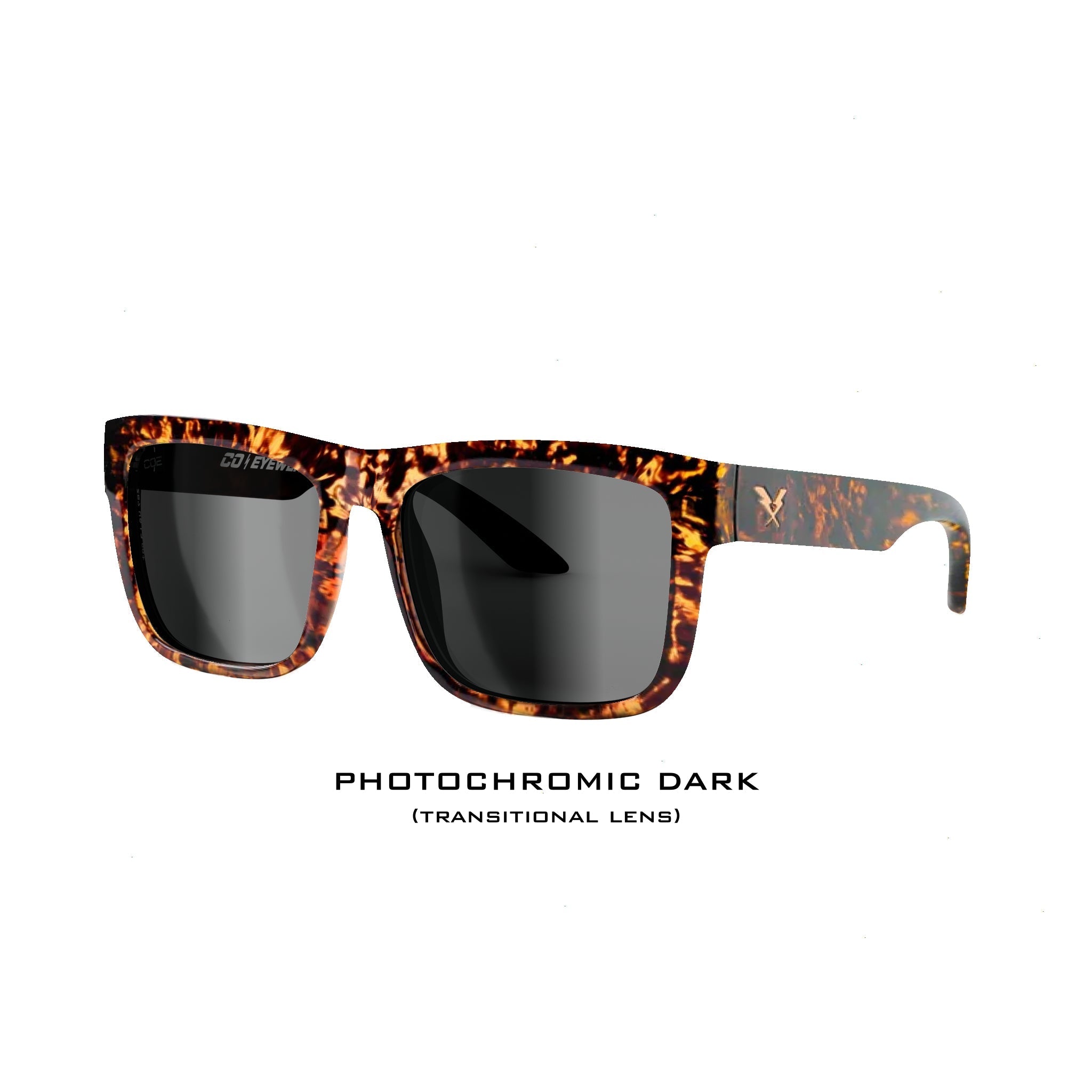  Glissade Grove size:S 未使用 CO Eyewear Drifter Z87 Safety Glasses with Tortoise Frame and Photochr