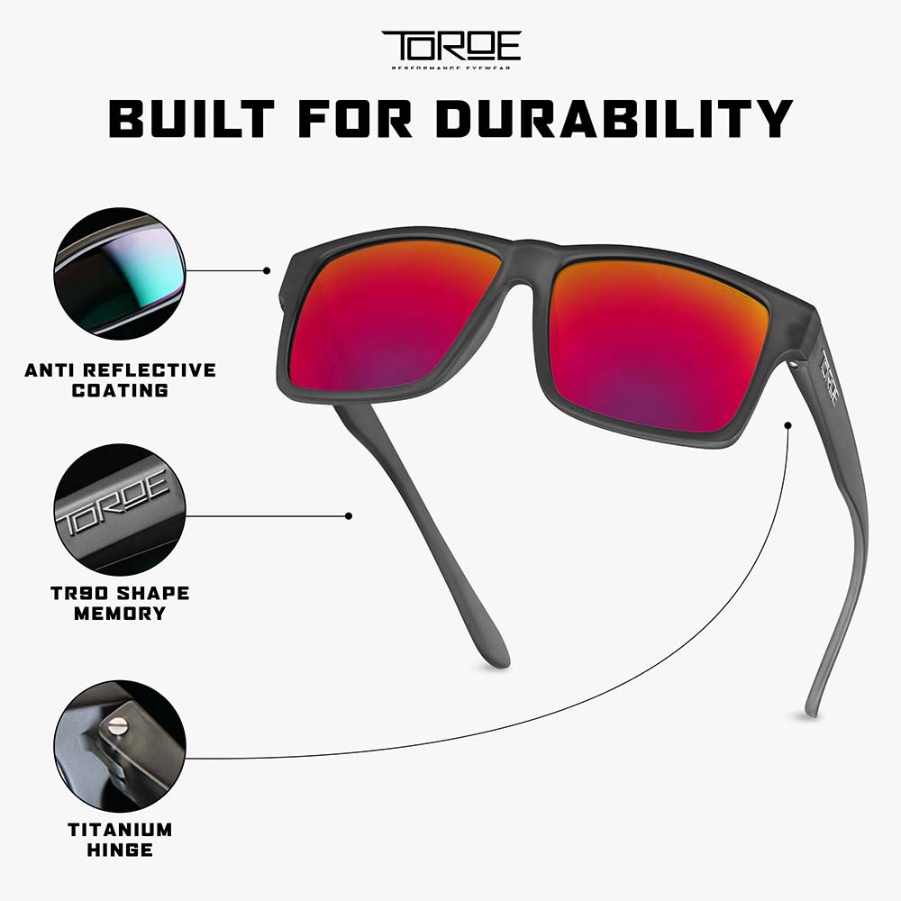 TOROE RANGE Purple Fuze Exclusive Edition Polarized Sunglasses-5