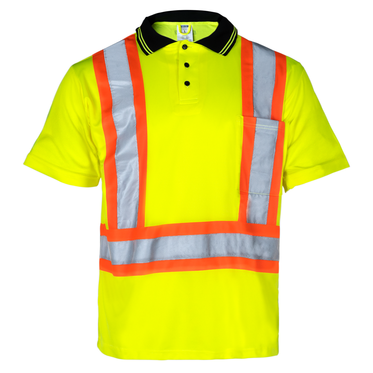 Jorestech Hi-Vis Reflective Two-Tone Safety Polo Shirt