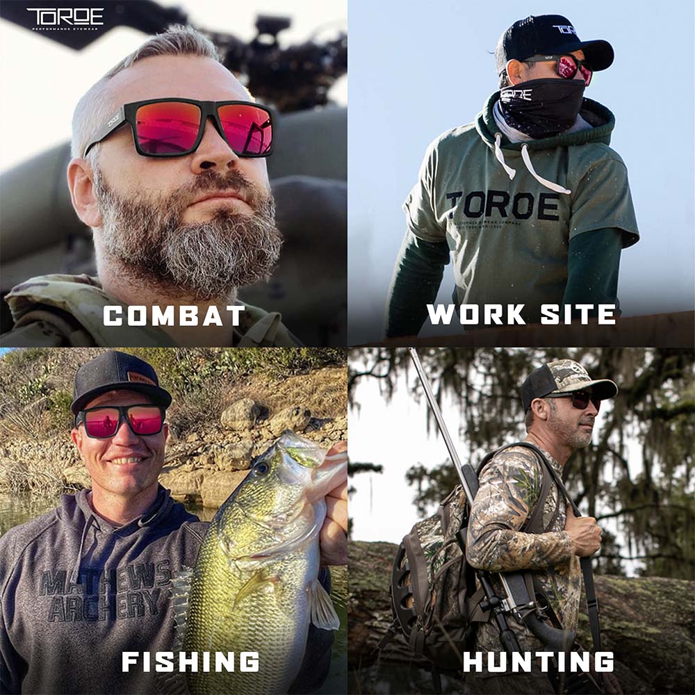 TOROE RANGE Purple Fuze Exclusive Edition Polarized Sunglasses-3