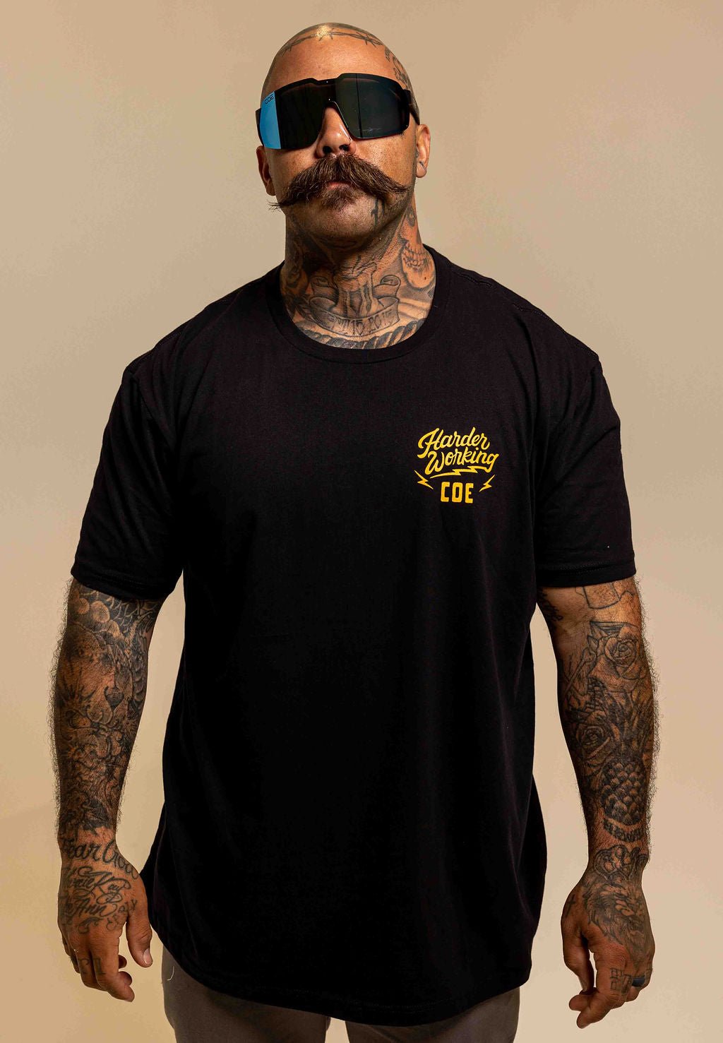 Co Eyewear General Z87+ Safety Glasses with Matte Black Frame