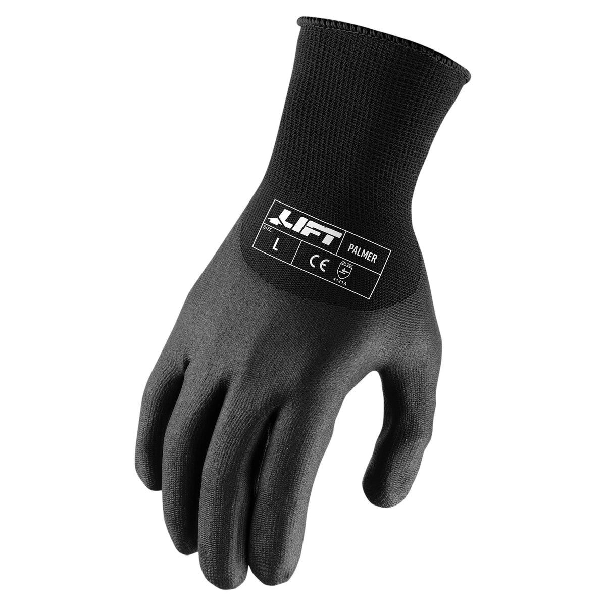 Lift Safety Palmer Microfoam 3/4 Dip Nitrile Gloves with Dots