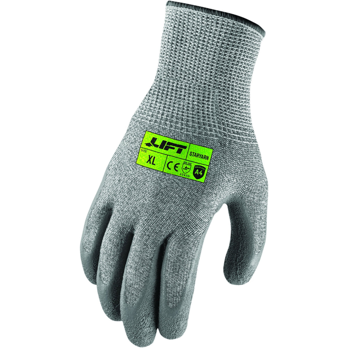 LifT Safety Staryarn A4 Crinkle Latex Gloves