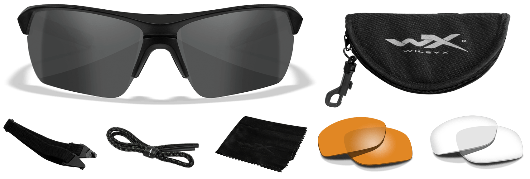 Outdoorweb.eu - GRID Clear - Matte Black - sunglasses - WILEY X - 106.65 €  - outdoorové oblečení a vybavení shop