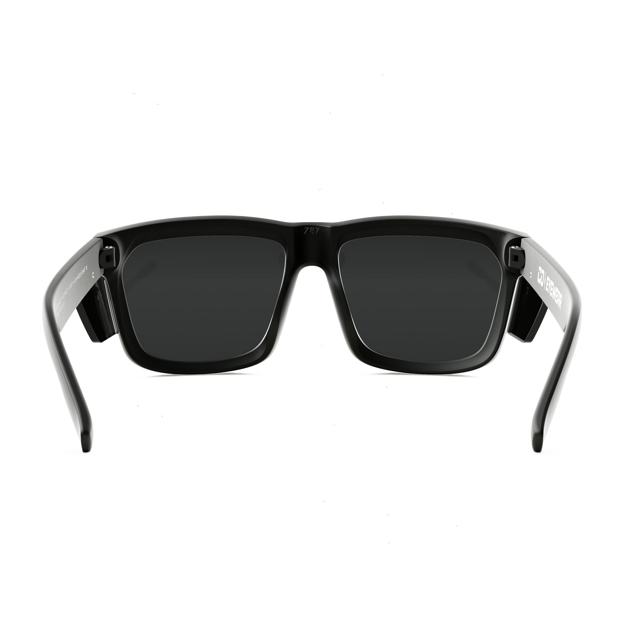 Co Eyewear Hard Money Z87+ XL Safety Glasses with Matte Black Frame