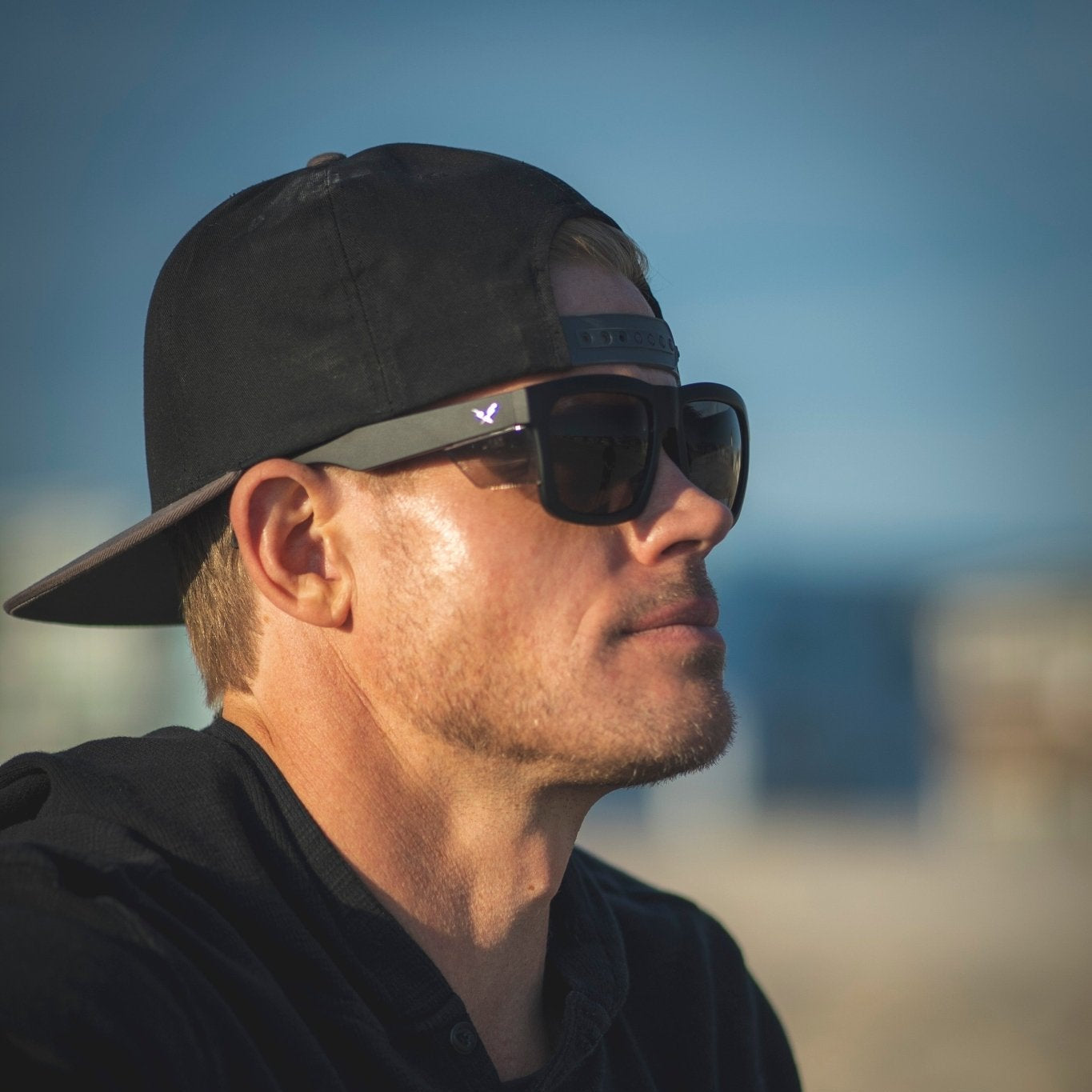 Co Eyewear Hard Money Z87+ XL Safety Glasses with Matte Black Frame