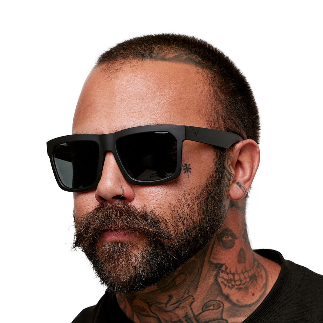 Co Eyewear Hard Money Z87 XL Safety Glasses with Matte Black Frame