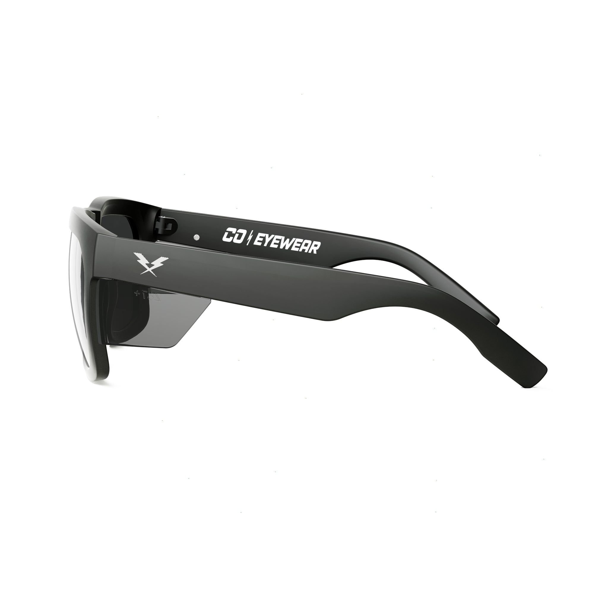 CO Eyewear Hard Money Z87+ Safety Glasses with Matte Black Frame and Photochromic Lens-Safety Glasses USA-5