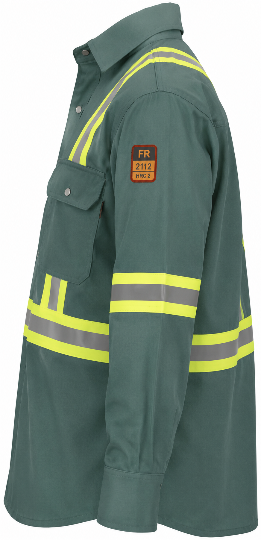 Just In Trend Flame Resistant High Visibility Shirt 100% Cotton