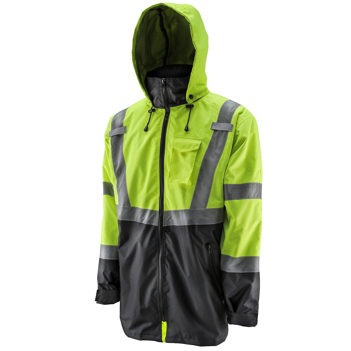 Lift Safety Hi-Viz Yellow Parka Jacket