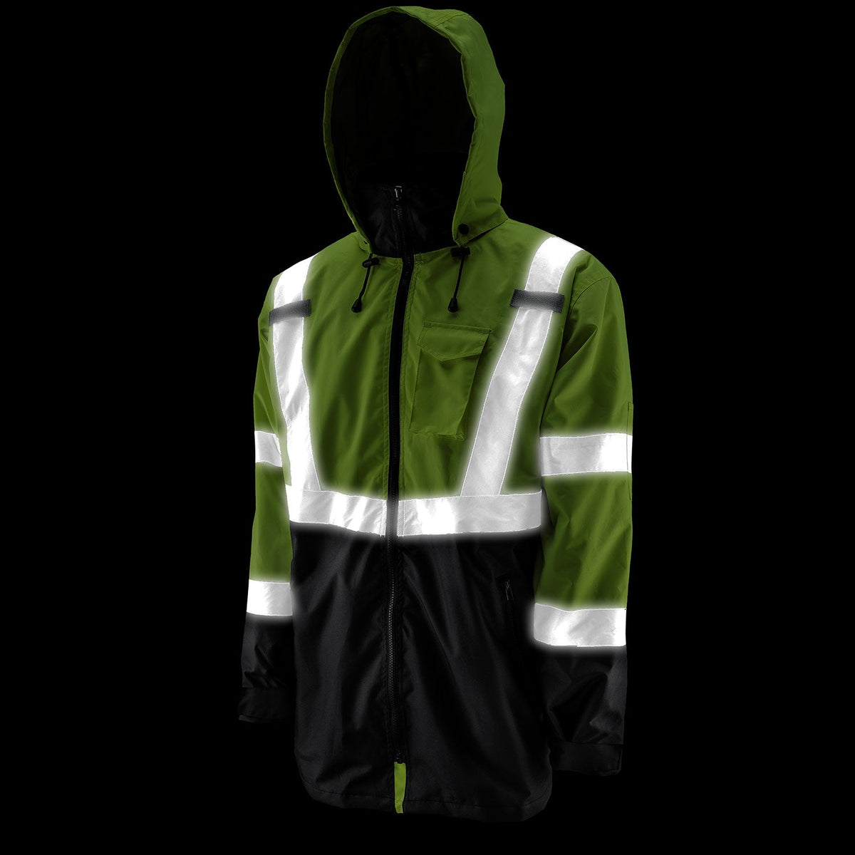 Lift Safety Hi-Viz Yellow Parka Jacket