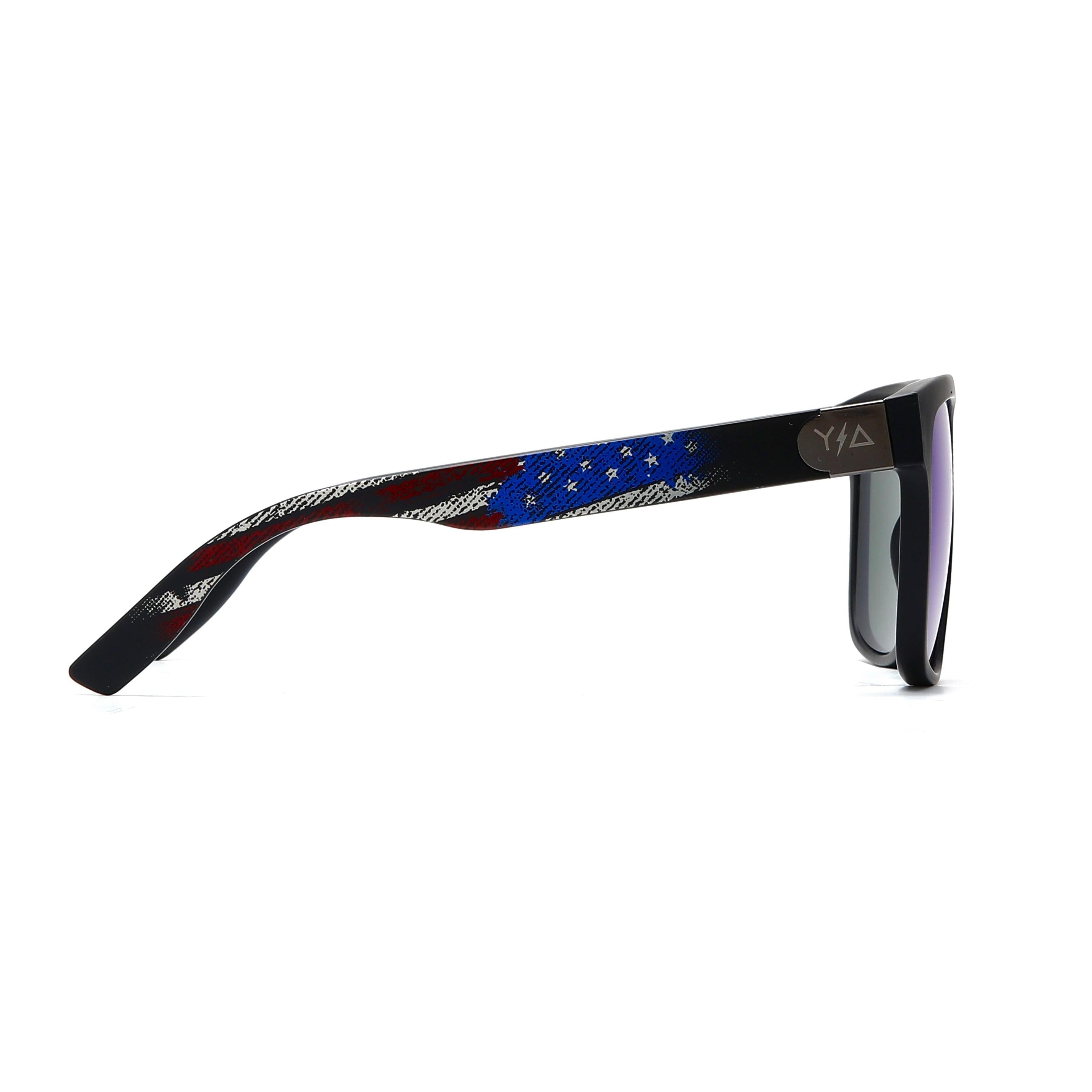 Wye Delta Z87 Madhook 2.0 LR: Patriots Polarized Safety Glasses Wye Delta Z87 Madhook 2.0 LR: Patriots Polarized Safety Glasses