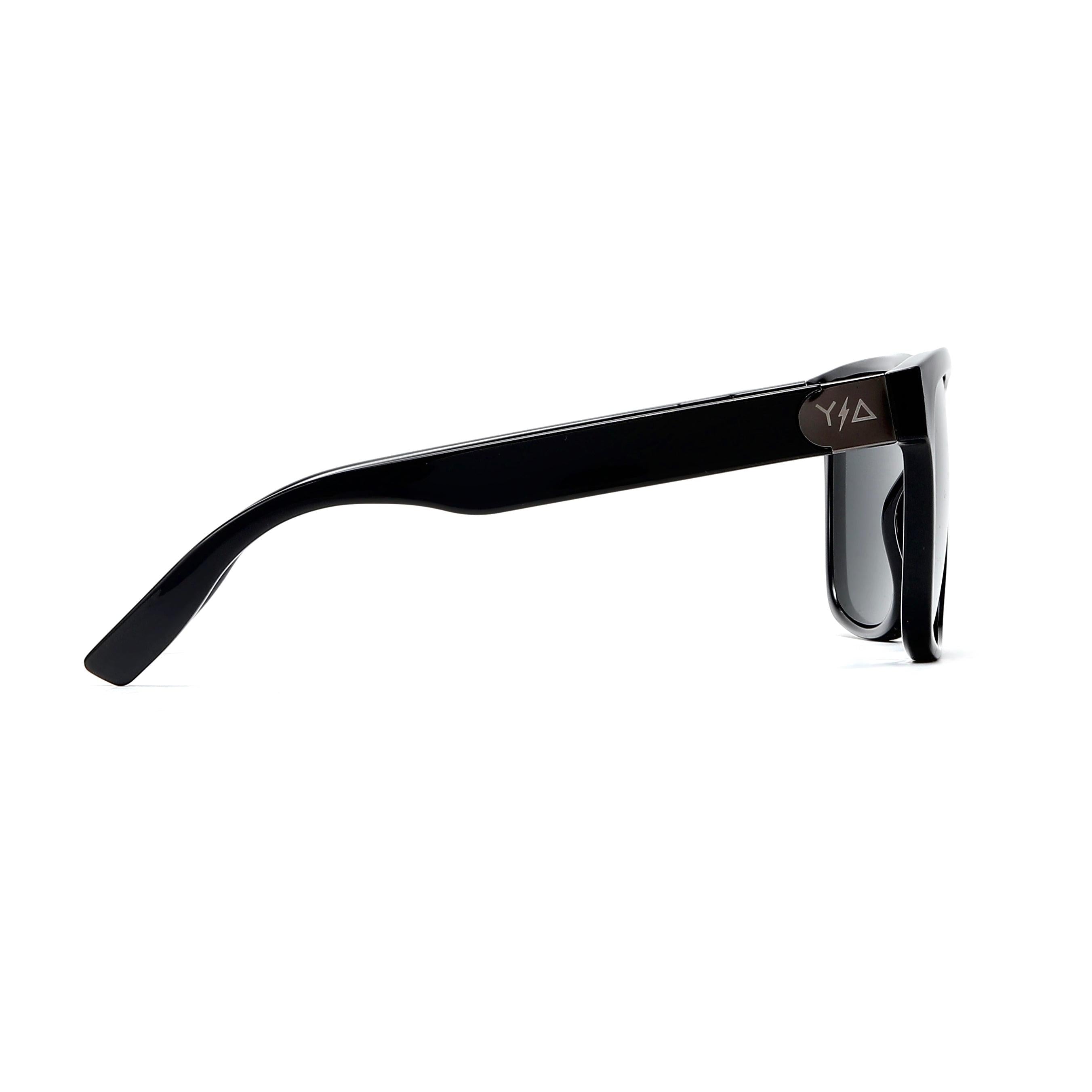 Wye Delta Z87 Madhook 2.0 LR: Black Polarized Safety Glasses