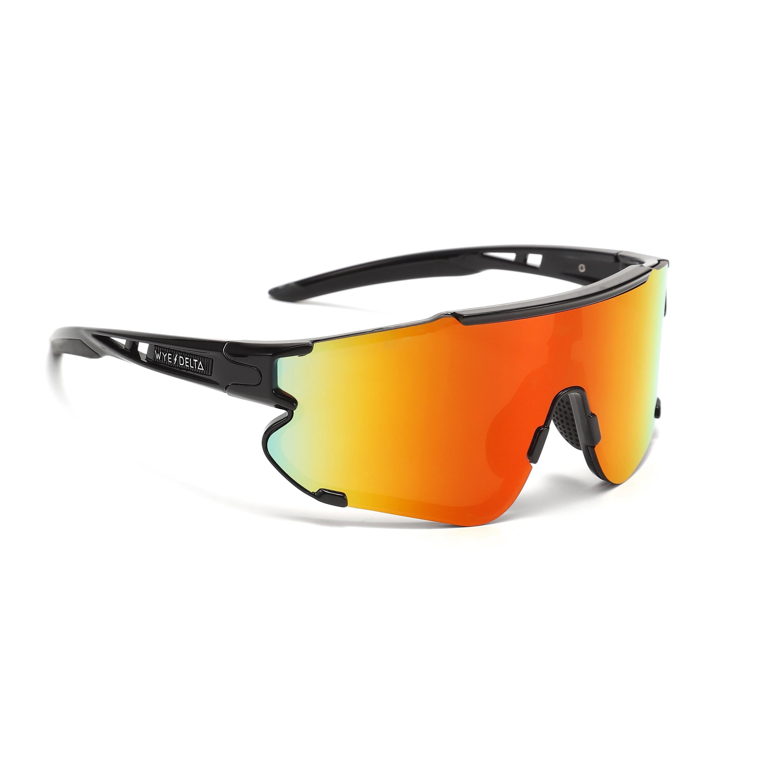 Wye Delta Z87+ HiViz Red Revo Safety Glasses