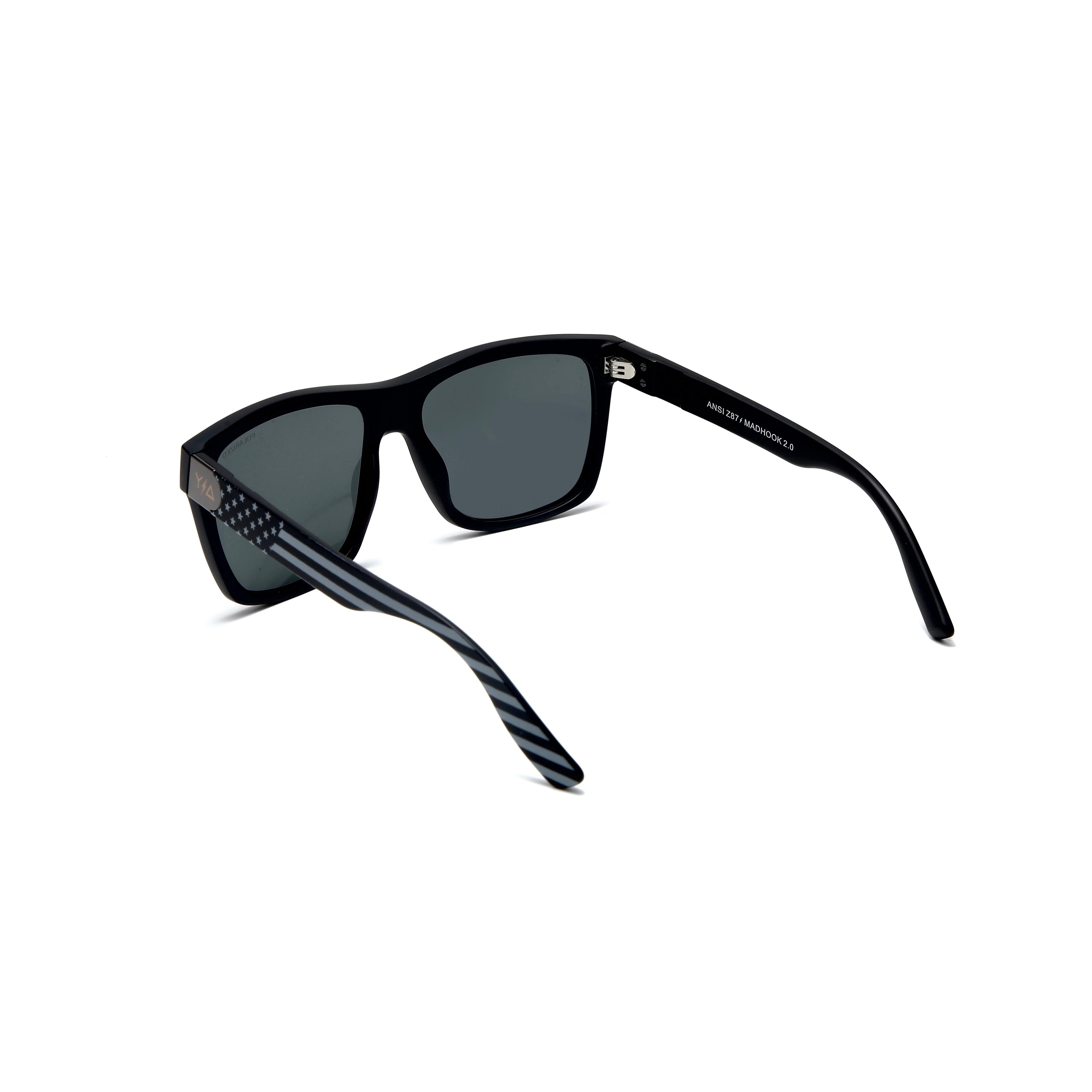 Wye Delta Z87 Madhook 2.0 LR: Merica Polarized Safety Glasses