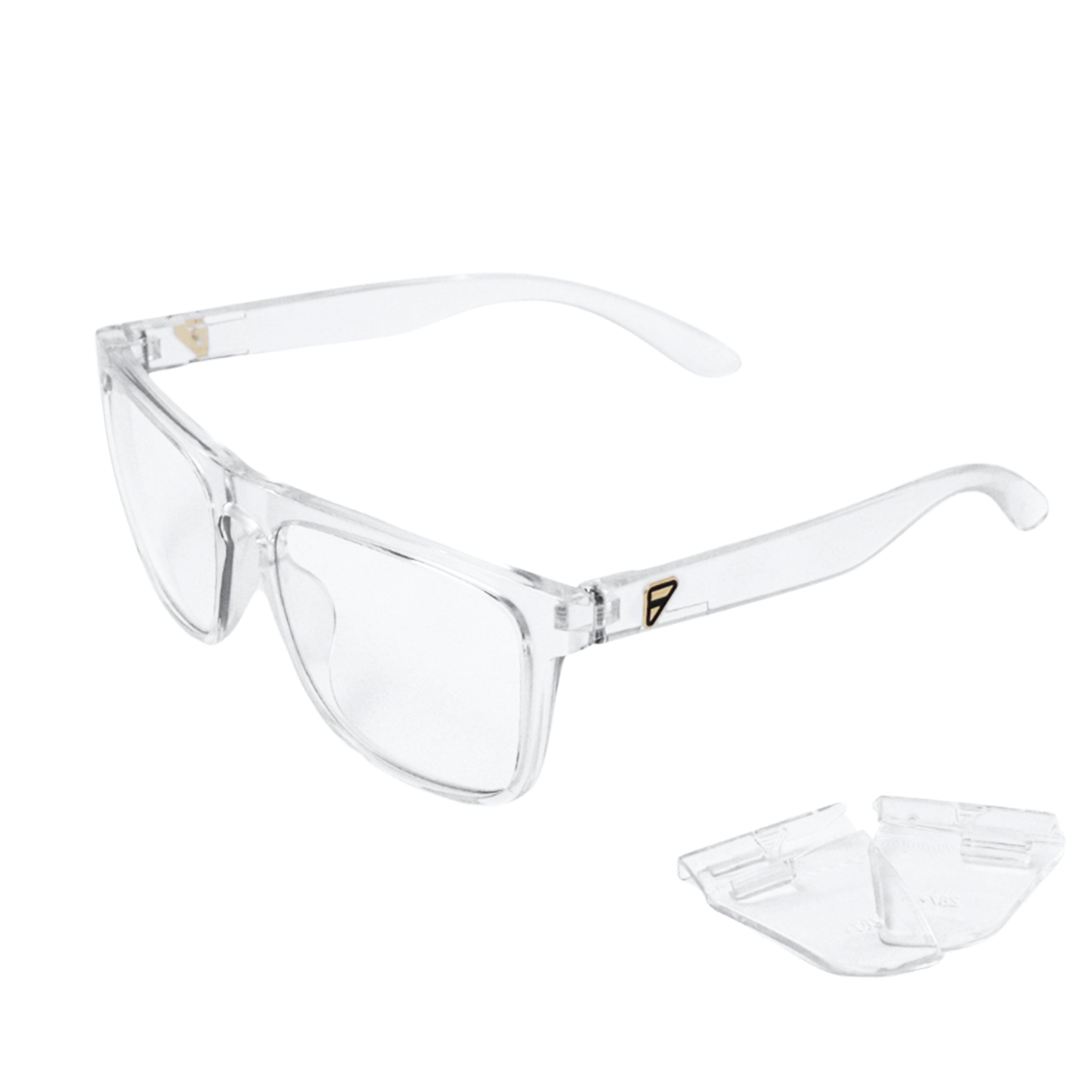 Frontline Optics Pomona Z87+ Protective Side Shields - Clear