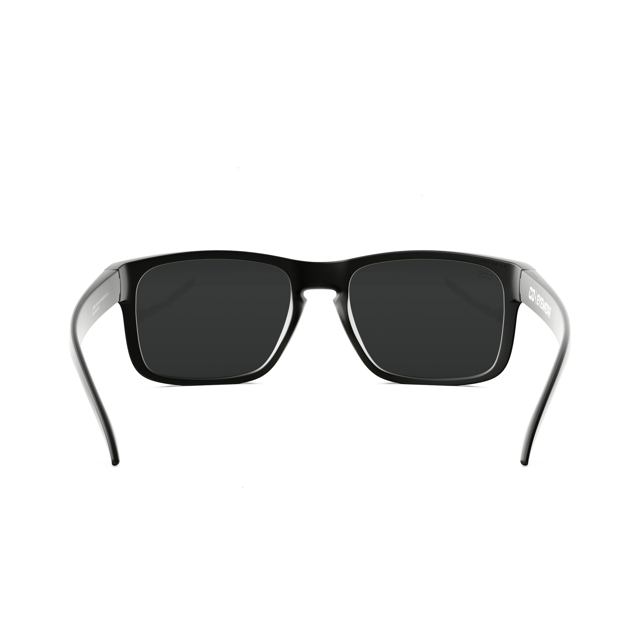 CO Eyewear Loki Z87 Safety Glasses with Matte Black Frame