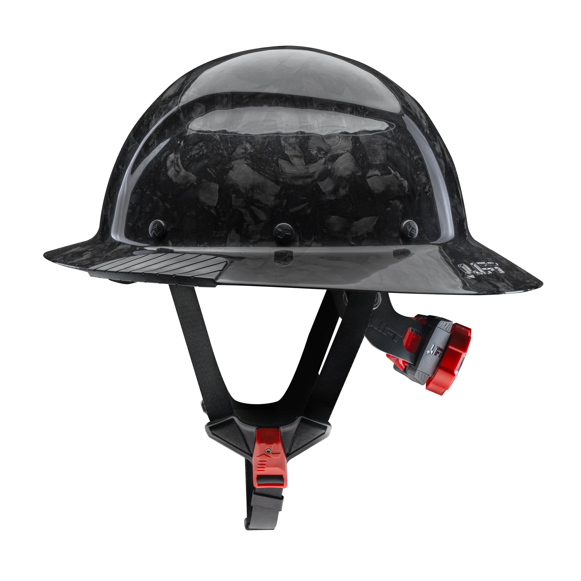 Lift Safety DAX Forged Carbon Gloss Full Brim Hard Hat
