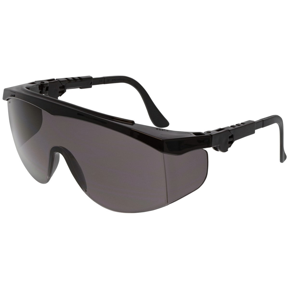 MCR Safety TK1 Safety Glasses Black with Gray Lens TK112