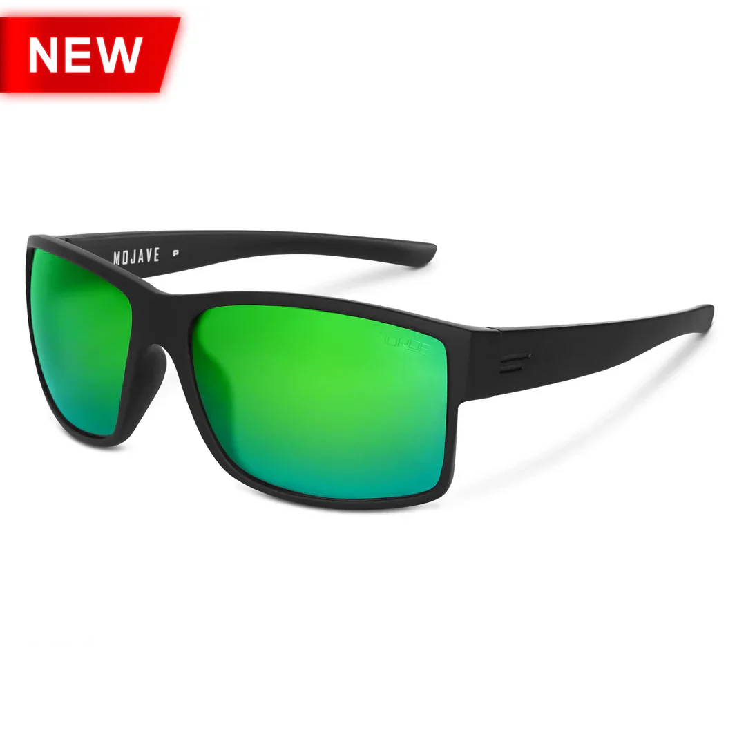 TOROE MOJAVE Green Mirror Polarized Sunglasses