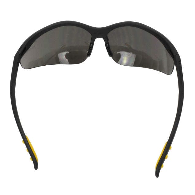 DeWalt Reinforcer Bifocal Safety Glasses with Smoke Lens inside lens view