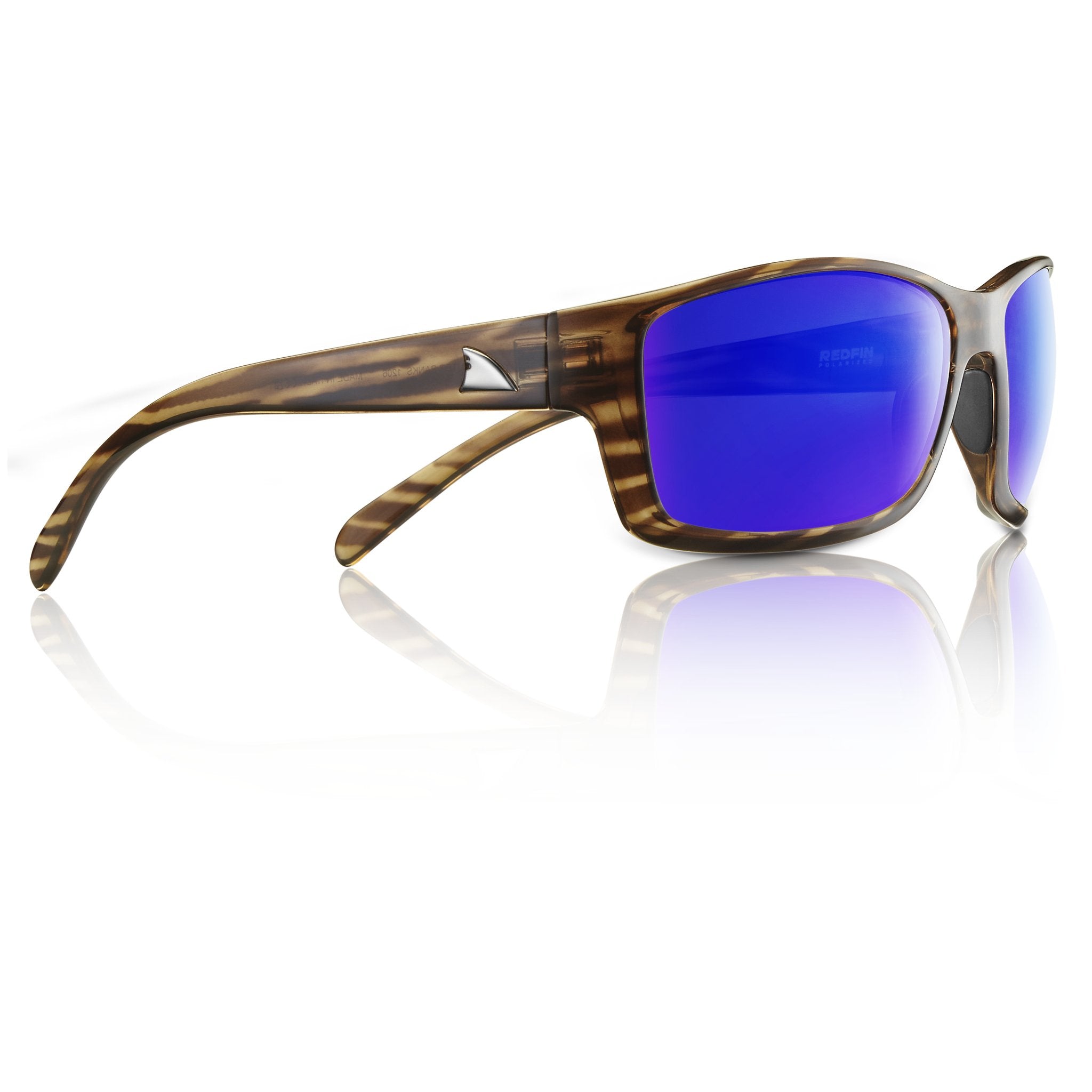 RedFin Outer Banks Polarized Fishing Sunglasses-1206-Honey Drift-Atlantic Blue-Safety Glasses USA-10