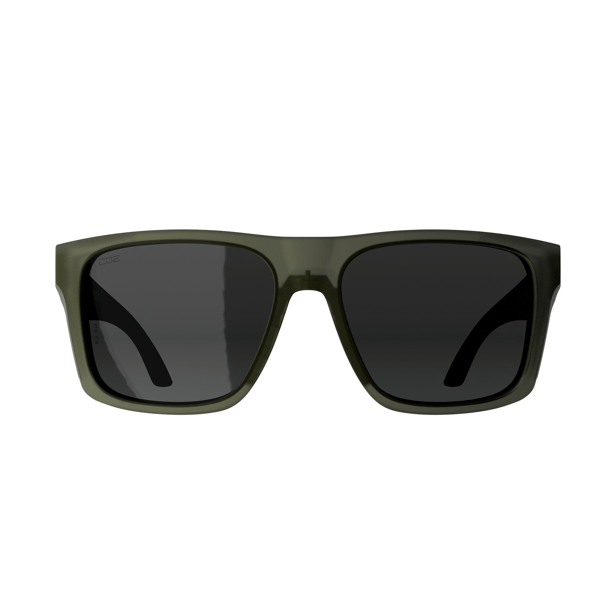 CO Eyewear Outrigger Z87+ Safety Glasses with Matte Black Frame and Ph