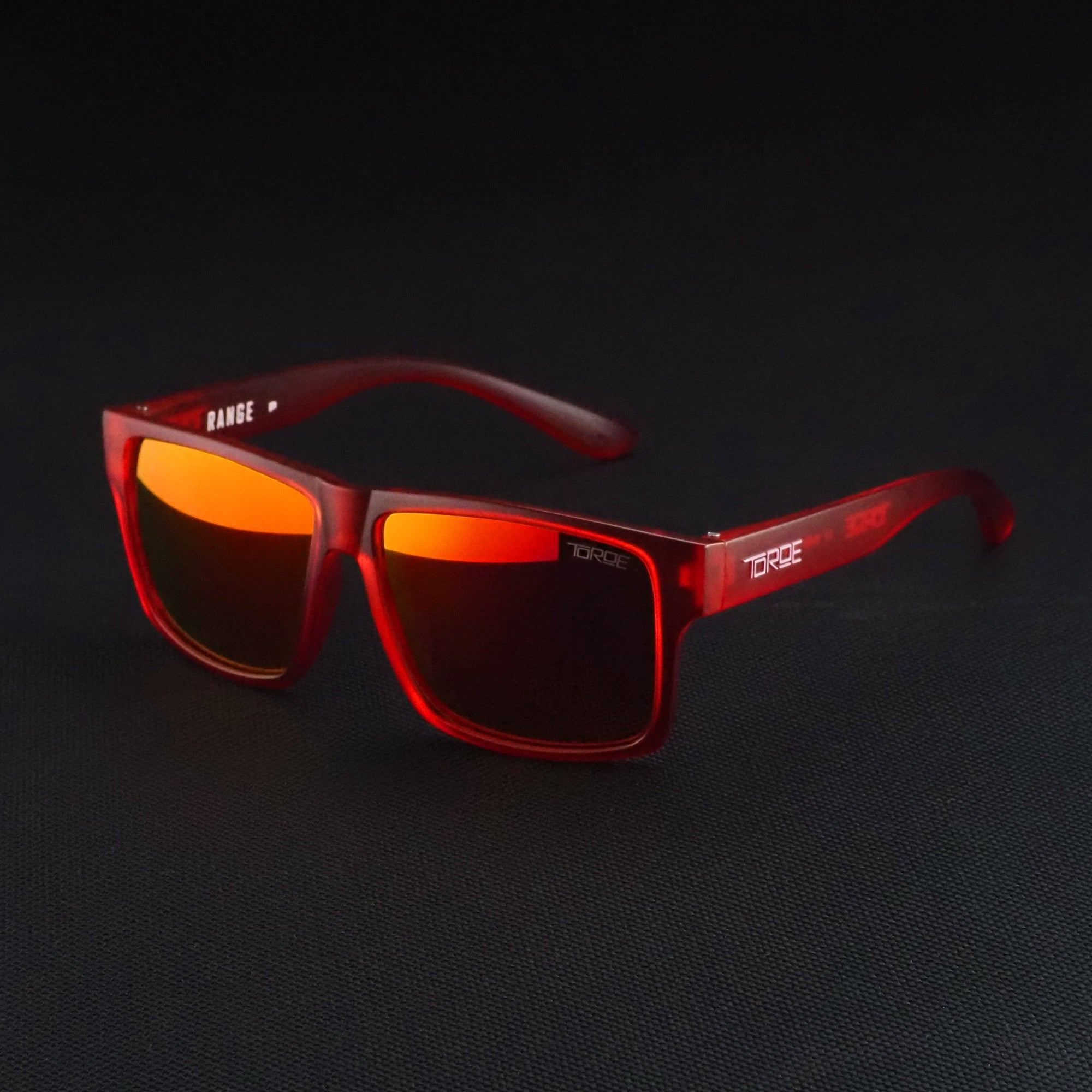 TOROE RANGE FROST RED Exclusive Edition Polarized Sunglasses-2